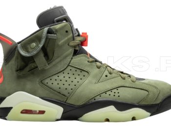 NK AIR JORDAN RETRO6 MILITARY GREEN