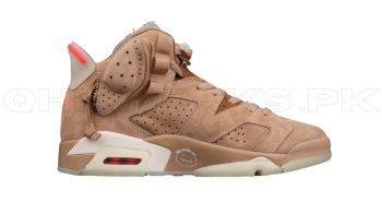 NK AIR JORDAN RETRO6 BRITISH KHAKI