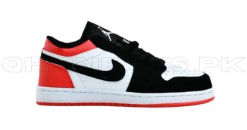 NK AIR JORDAN 1 WHITE + ORANGE