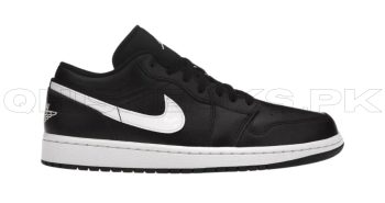 NK AIR JORDAN 1 LOW (GHOST BLACK)