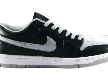 NK AIR JORDAN 1 LOW (BLACK WHITE)
