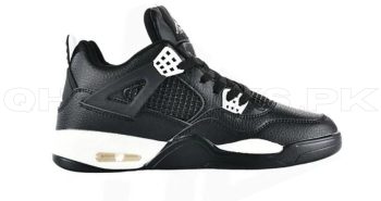 NK JORDAN RETRO 4 BLACK LETHER